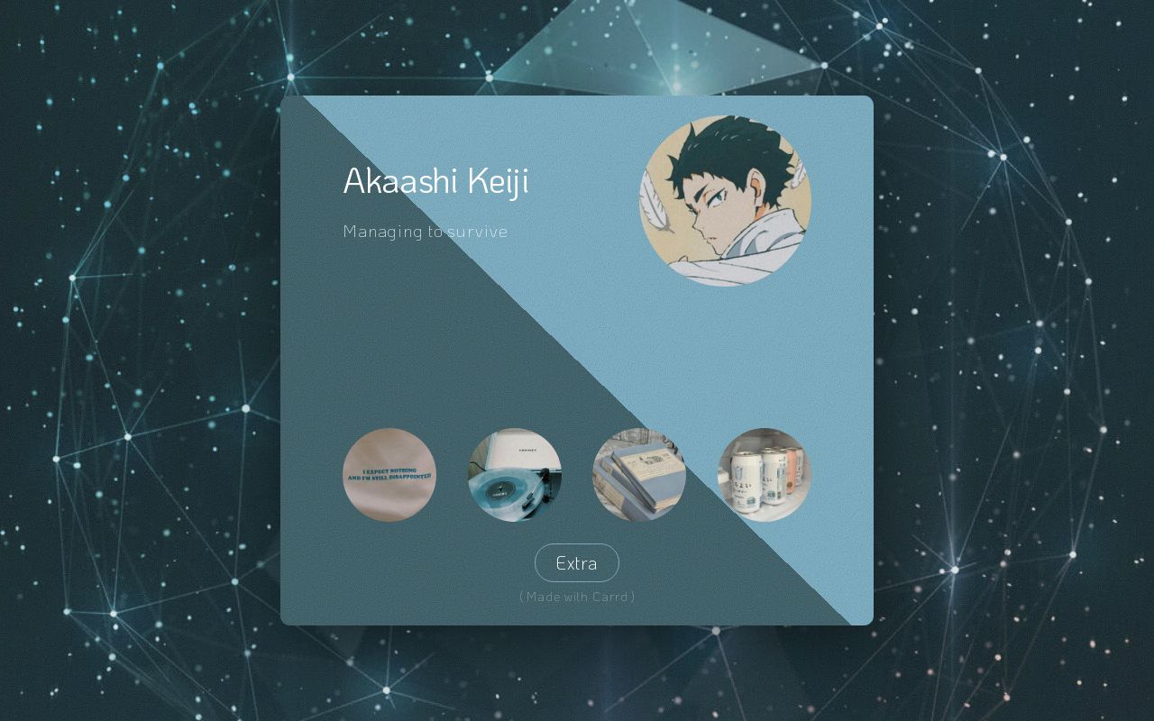 Carrd profile picture for @projector